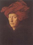 Man in Red Turban Jan Van Eyck